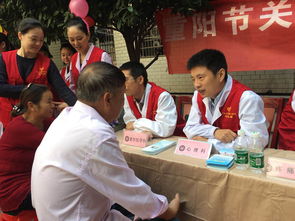 第六党总支第三支部组织重阳节关爱老人爱心义诊活动